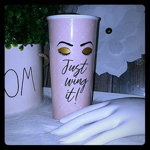 Bebe just wing it fashion mug